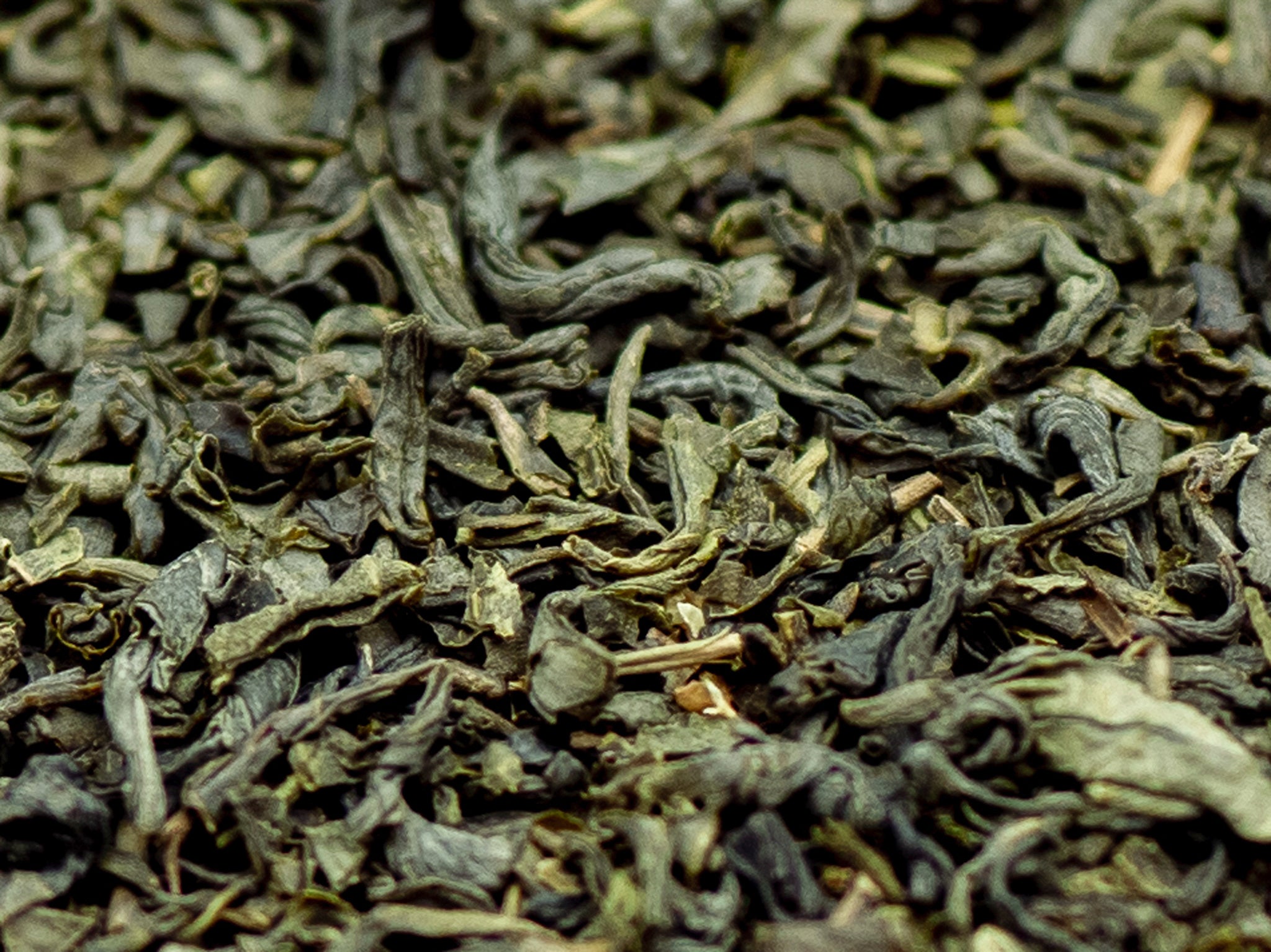 Tea Co. - Organic Gunpowder Green Tea, Grown, Processed And Packed In Ceylon Loose Leaf 16 Ounces