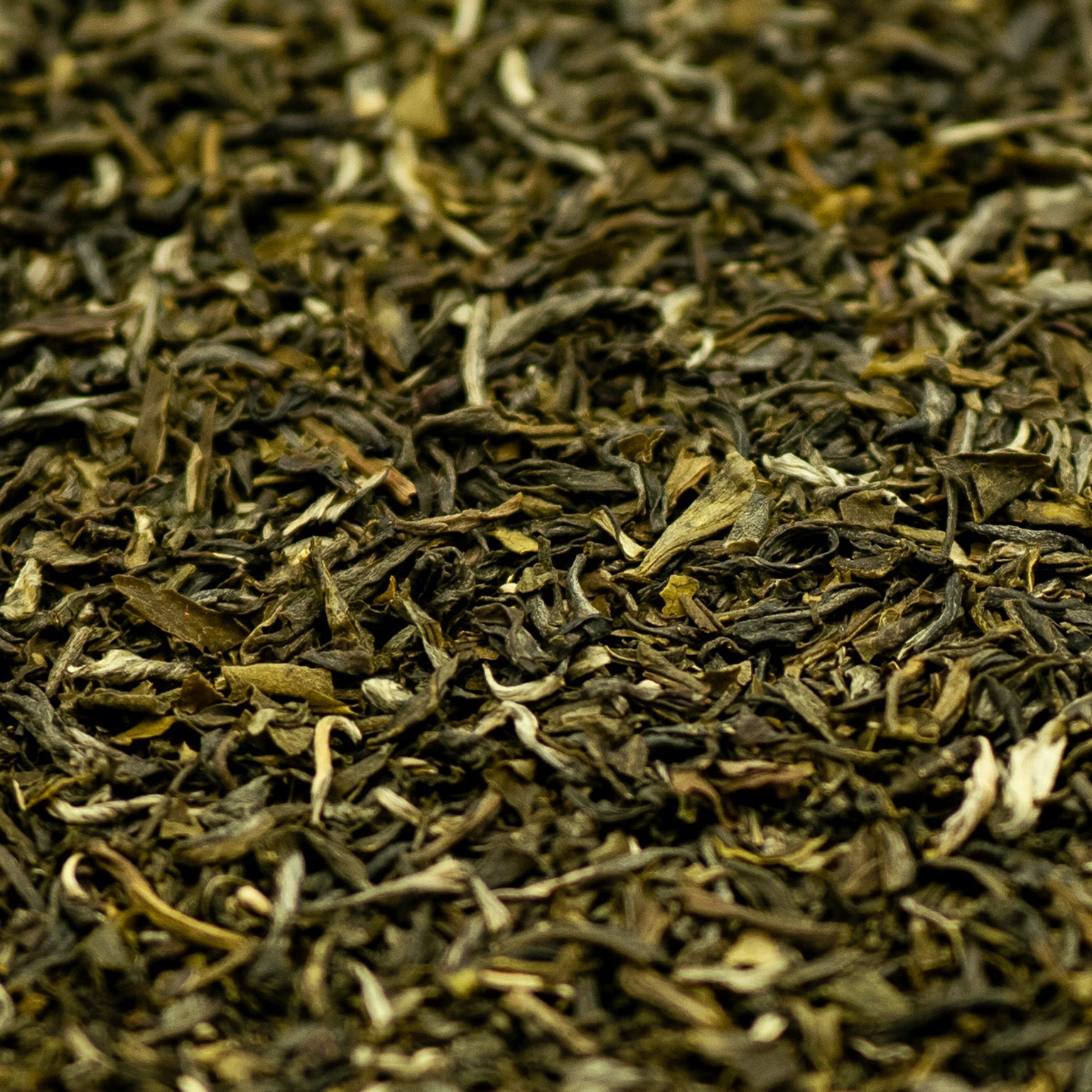 Close up of premium Yunnan Green ea
