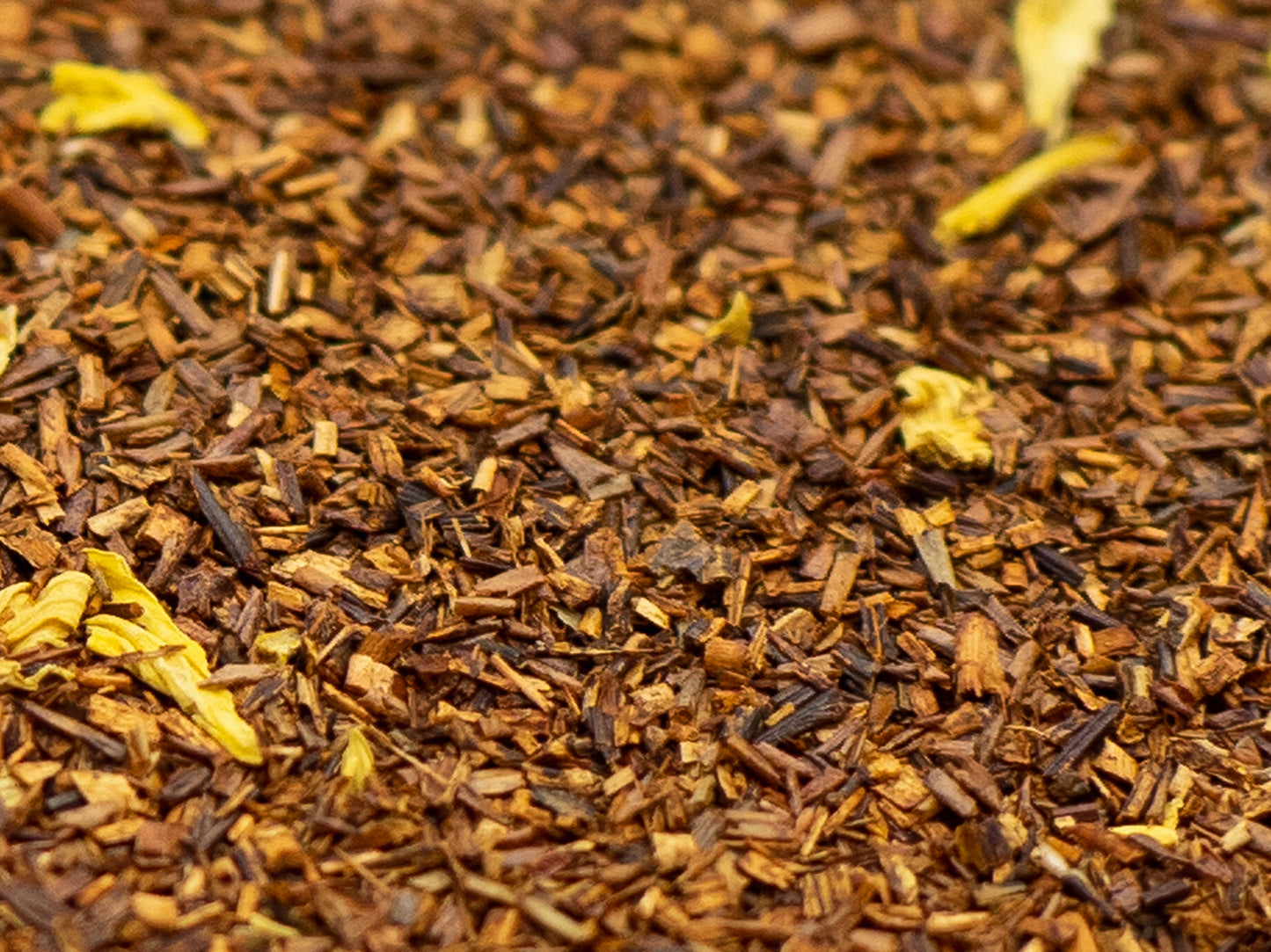 A close up of Rooibos loose tea from TEA23