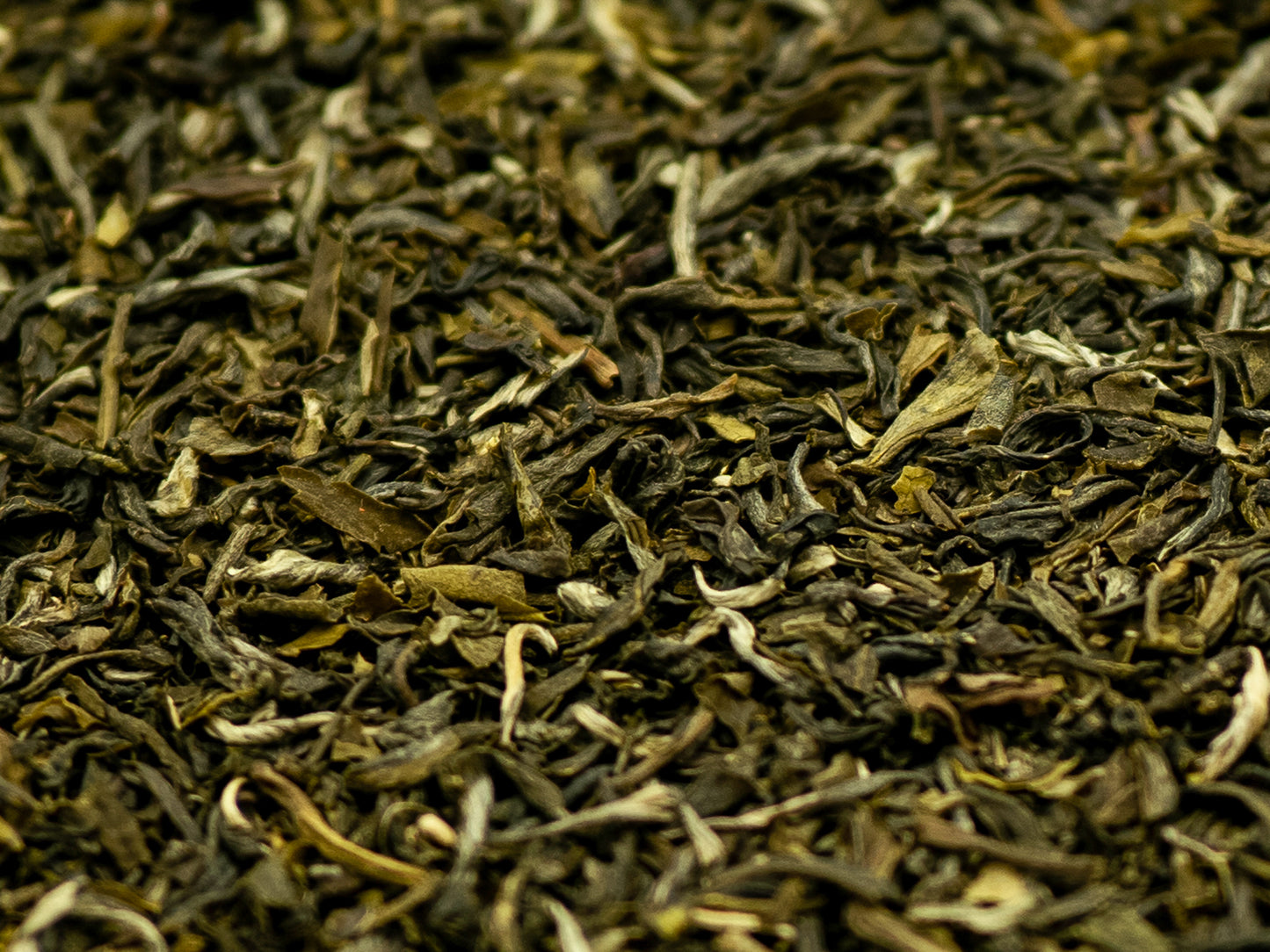 A close up of Chinese Yunnan loose green tea from TEA23