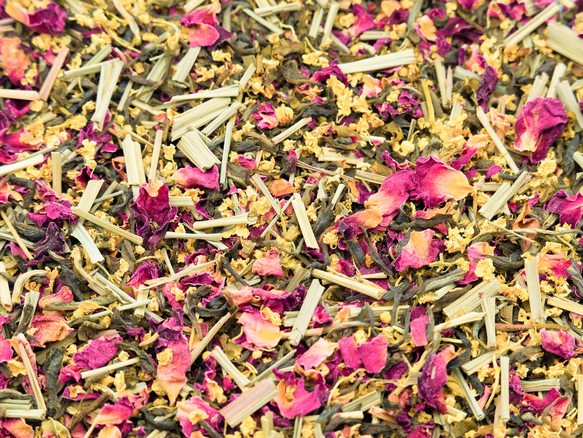 TEA23 Eldeflower + Rose loose green tea