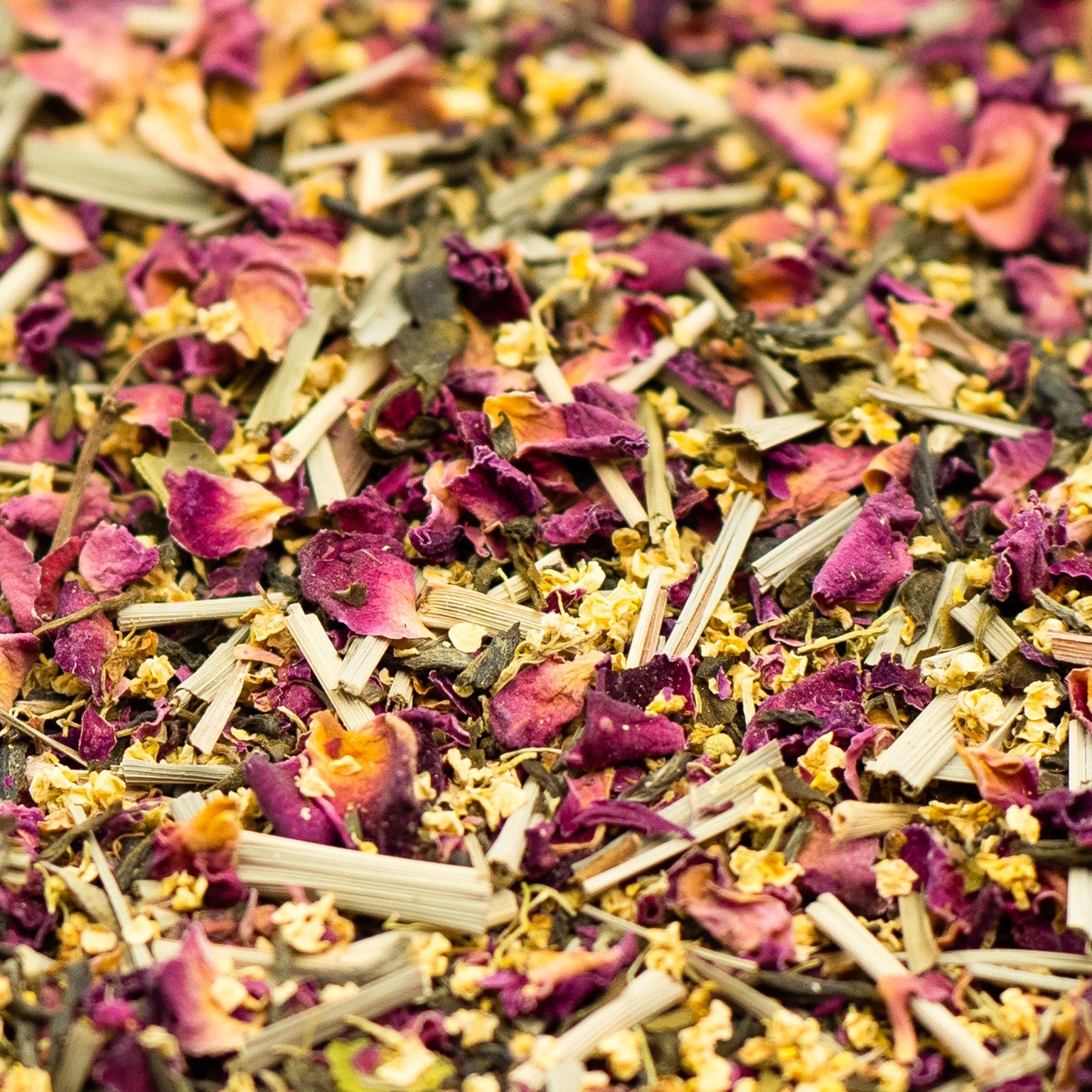 Elderflower & Rose loose leaf green tea 