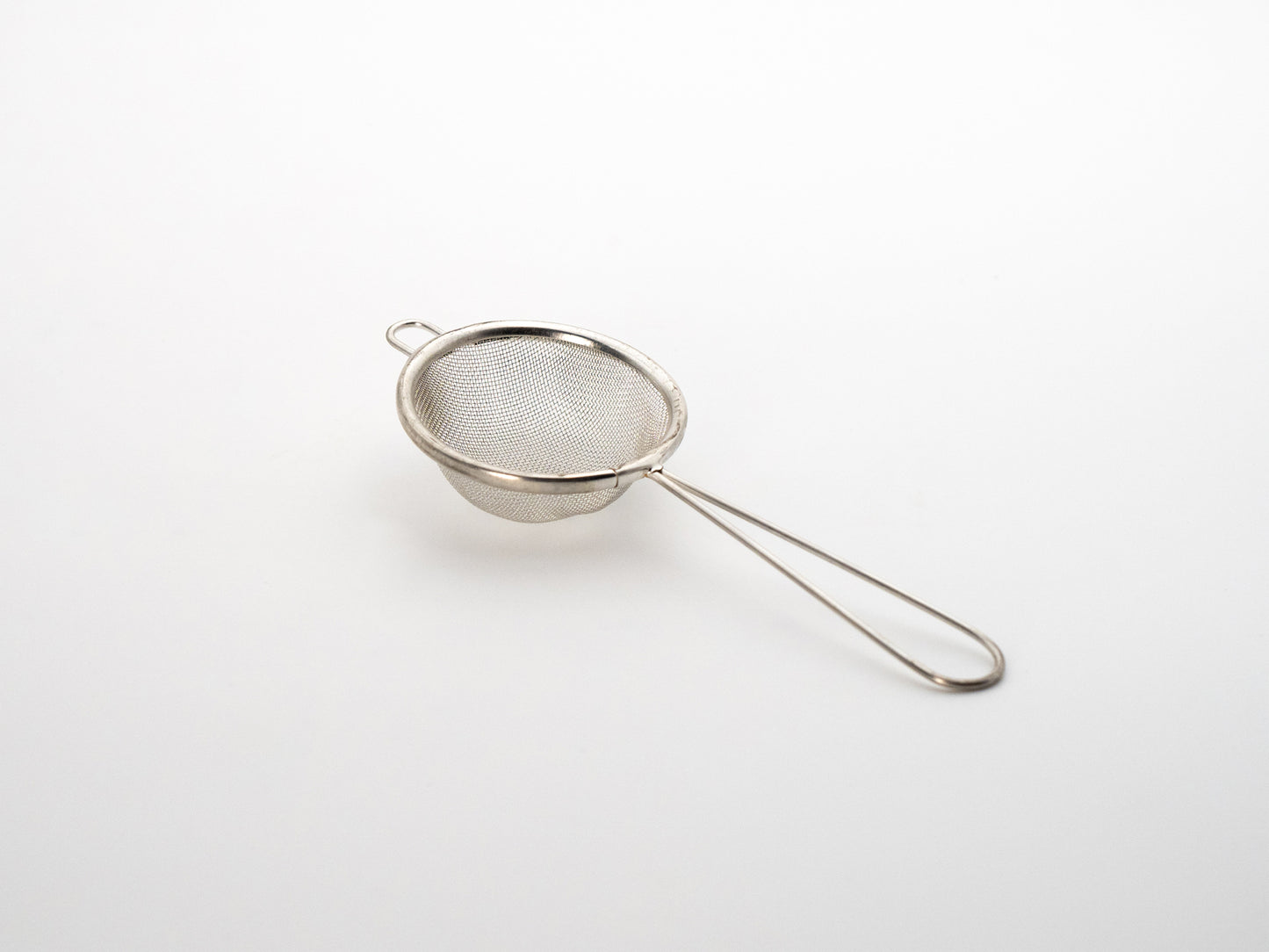 Stainless steel tea strainer